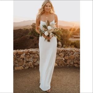 Tuscany Maxi slip Dress Show Me Your MUMU. Medium